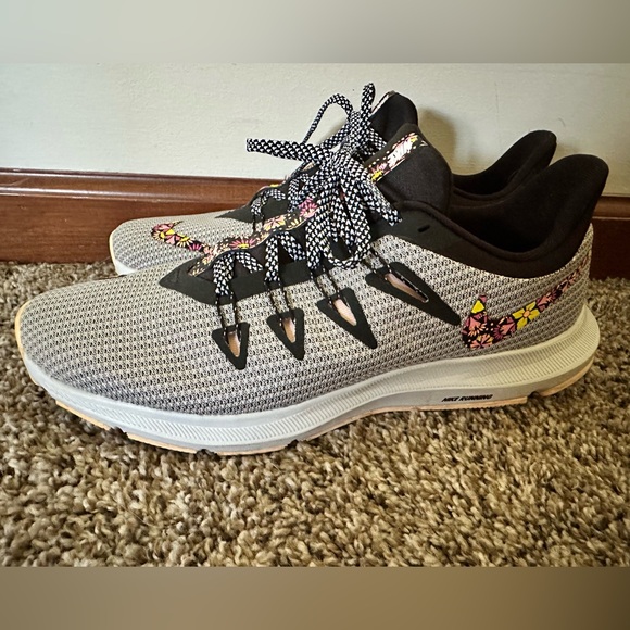 Floral Patterned Nikes - Picture 2 of 4